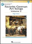 Favorite German Art Songs Vol 2 - High Voice w/CD