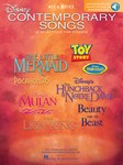 Hal Leonard Various   Disney Contemporary Songs - High Voice - Book / Online Audio