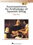 Anthology of Spanish Song Accompaniment CDs - High Voice high
