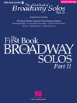 Hal Leonard  Boytim  First Book of Broadway Solos Part II - Mezzo-Soprano - Book / Online Audio