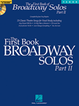 Hal Leonard  Boytim  First Book of Broadway Solos Part II - Tenor - Book / CD