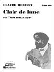 Hal Leonard Debussy C   Claire de Lune - Piano Solo Sheet