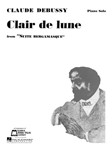 Hal Leonard Debussy C   Claire de Lune - Piano Solo Sheet