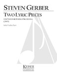 2 Lyric Pieces for Solo Violin and String Orchestra