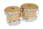 7-1/4-inch And 8-5/8-inch Generation Ii Bongos Traditional Rims - Natural Chrome Hw