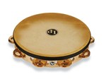 Lp Pro 10 Inch Single Row Headed Tambourine - Bronze