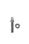 Compact Tuning Screws W/nuts 6-pack