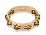 Lp Pro 10 Inch Double Row Tambourine - Brass
