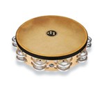 Lp Pro 10 Inch Double Row Headed Tambourine - Aluminum