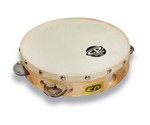 Cp By Lp Cp378 8 Handheld Single Row Headed Tambourine - Steel Jingles