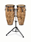Lp Aspire 10-inch And 11-inch Conga Set With Double Stand - Havana Cafe