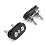 Aspire Slide Mount Bracket Black Pair