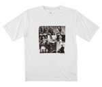 Legends Distressed Tee White Small