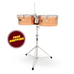 Lp Lp1314-gio 13 And 14 Giovanni Hidalgo Top-tuning Timbales - Bronze