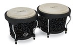 Lp Aspire Lpa601-bm 6-3/4-inch And 8-inch Santana Black Magic Bongo Set
