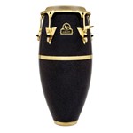 Lp Galaxy Fiberglass 9-3/4inch Requinto - Black Hologram With Gold Tone Hardware