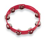 Lp Lpa191 Aspire 10-inch Red Tambourine With Steel Jingles