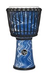 Lp 10-inch Rope Tuned Circle Djembe With Perfect-pitch Head - Blue Marble