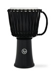 Lp 10-inch Rope Tuned Circle Djembe With Perfect-pitch Head - Black