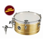 13 Brass Timbale With Chrome Hardware And Mount Bracket