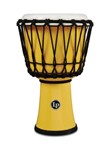 Lp 7-inch Rope Tuned Circle Djembe With Perfect-pitch Head - Yellow