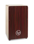 Lp Lp1491rb Woodshop Cajon W/red Blur Soundboard