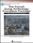 The French Song Anthology Complete Package - Low Voice w/online audio