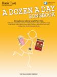 Dozen A Day Songbook Book 2 w/cd [early intermediate piano]
