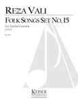 Folk Songs: Set No. 15 for 5 Players, Full Score
