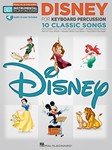 Disney - 10 Classic Songs - Keyboard Percussion Easy Instrumental Play-Along Book with Online Audio Tracks Percussion