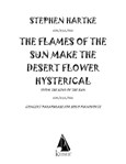 The Flames of the Sun Make the Desert Flower Hysterical