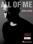 Hal Leonard   John Legend All of Me - Piano / Vocal / Guitar Sheet