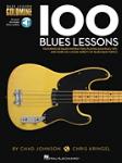 100 Blues Lessons w/online audio [bass guitar] Bass Gtr