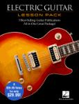 Electric Guitar Lesson Pack Books w/DVD
