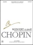Concerto In E Minor Op. 11 2 Piano Version, Wn B Via Vol. 30 Urtext Chopin National Edi 2 PIANOS/4