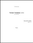 Norma's Variations for Violin and Piano