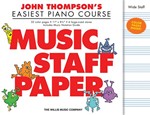 John Thompson's Easiest Piano Course - Music Wide-Staff Manuscript Paper in Color