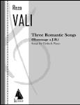 Three Romantic Songs for Violin and Piano