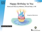Happy Birthday to You - Hal Leonard Student Piano Library Showcase Solos - Early Elementary Piano