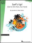 Hal Leonard Watts J&M   Surf's Up! Duet for 1 Piano / 4 Hands