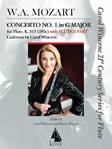 Concerto No 1 in G Major for Flute K 313 (With Flute 2 Part) [flute]
