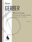 Wessex Songs: Four Poems of Thomas Hardy for Voice and Cello - Performance Score
