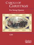 Carols Of Christmas For String Quartet, Cello Book Only Parts