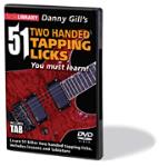 51 Two Handed Tapping Licks You Must Learn DVD Guitar
