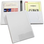 Marlo Choral Folder White 9.25 X 12 With Elastic Ties And Pockets