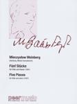 Five Pieces For Flute And Piano [flute] Weinberg