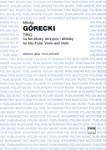 Trio [alto flute, violin, viola] Gorecki Mixed Inst