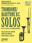 Rubank Book of Trombone/Baritone BC Solos Easy to Intermediate w/online audio Tbm/BariBC