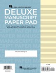Manuscript Paper (Deluxe Pad)(Blue Cover) - Mnsc