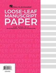 Manuscript Paper--loose Leaf Standard